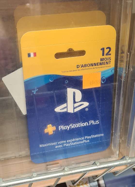 12 Mois d'abonnement Playstation Plus - Carrefour Les Ulis (91)