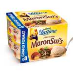 2 Paquets de Mousse à la crème de marrons La Laitiere Maronsuis - 16x69g (Via 2,58€ sur Carte Fidélité)