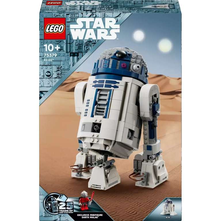 Jeu de construction lego Star Wars 75379 R2-D2 (via 23,75€ sur la carte)