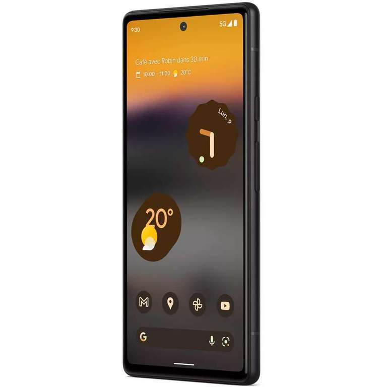 Smartphone 6.1" Google Pixel 6A 5G - 128 Go + Montre connectée Fitbit Inspire 2 (via 100€ de bonus reprise en magasin parmi une sélection)