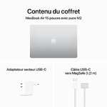 PC portable 15.3" Apple MacBook Air 2023 - M2, 8 Go de RAM, 256 Go en SSD