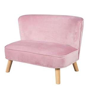 Canapé pour enfant Roba Rétro - rose, 50 x 70 x 48 cm
