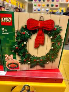 Jeu de construction Lego Couronne de Noël 2-en-1 (40426) - Lego Store, Chessy (77)