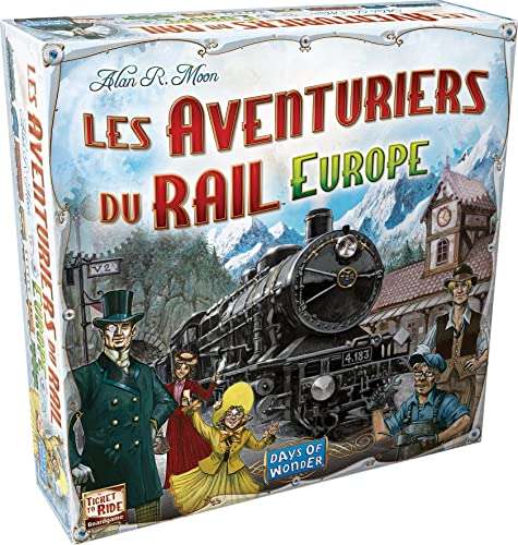 Jeu de société Les Aventuriers du Rail : Europe (via coupon)