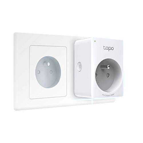 Prise Connectée TP-Link Tapo WiFi, Prise Intelligente compatible avec Alexa et Google Home, 10A, Tapo P100