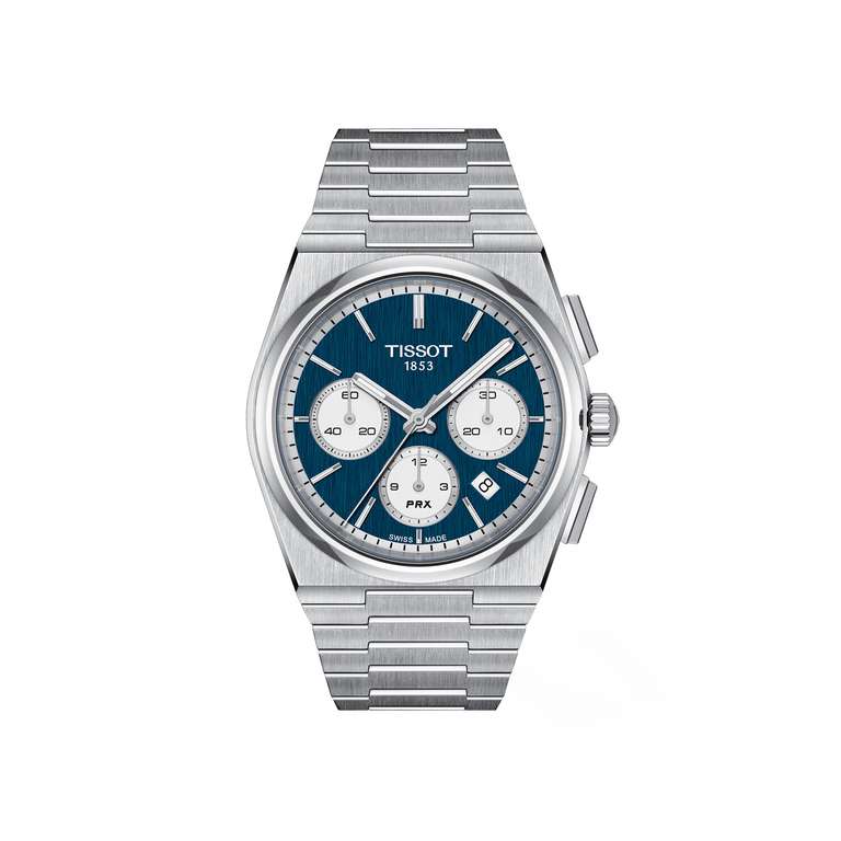 Montre automatique chronographe Tissot T-Classic PRX T137.427.11.041.00 (bijouterie-clouzeau.fr)