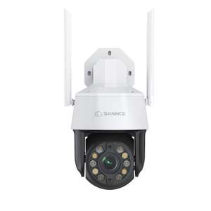Caméra de surveillance extérieure PTZ WiFi SANNCE I51CS - 2.5K (2592x1944), 5MP, Zoom optique 20X, Vision nocturne couleur, RTSP & ONVIF