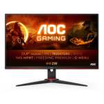 Ecran PC 24" AOC Gaming 24G2SP - 165 Hz, IPS, 1 ms, FreeSync Premium, VGA, HDMI, DisplayPort, Enceintes intégrées