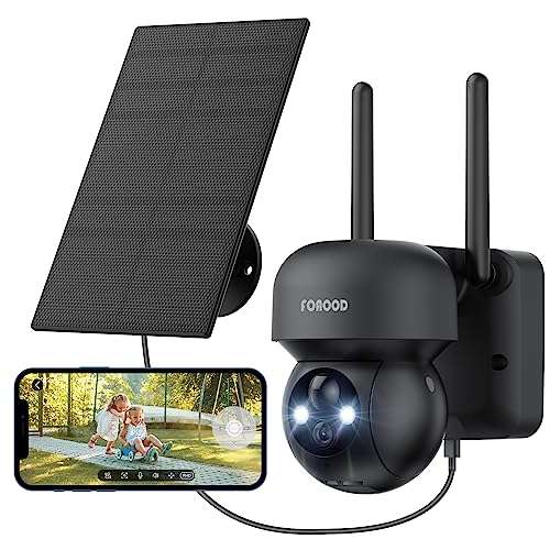 Caméra Surveillance WiFi Extérieure sans Fil, 2K Caméra de Sécurité  Extérieure Pan-Tilt Vue à 360°avec Vision Nocturne,Détect[O52] - Cdiscount  Bricolage