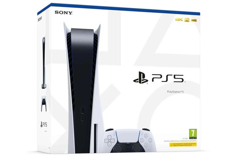 Console Sony PlayStation 5 (PS5) - Edition Standard (+ 20.50€ en RP) - Vendeur Carrefour