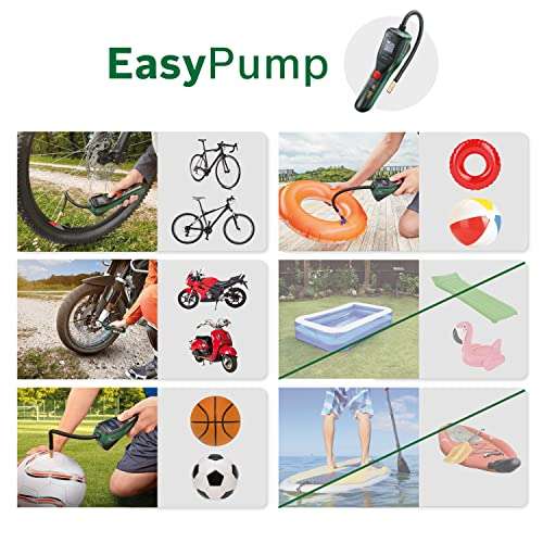 [Prime] Pompe pneumatique sans fil Bosch EasyPump - 3,6 V, 10 bar