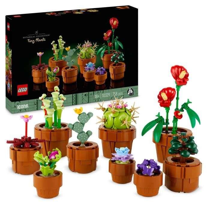 [Précommande] Jeu de construction Lego Icons 10329 - Les Plantes Miniatures, Collection Botanique