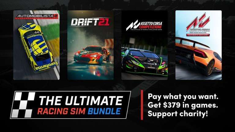 Pack de jeux The ultimate Racing sim Bundle - Automobilista sur PC à partir de 4.58€ (Dématérialisé)