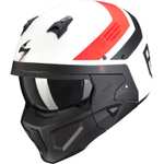 Casque moto Scorpion Covert-X Solid Cement Grey Jet Helmet - Taille XS ou 2XL (chromeburner.com)