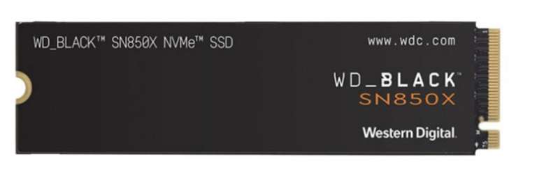 SSD Interne Western Digital WD_Black SN850X NVMe 2280 PCIe 4.0 - 2 To (WDS200T2X0E)