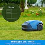 Robot Tondeuse Hookii pour jardins jusqu’à 1000m² - Bluetooth/WiFi /4G (via coupon - vendeur tiers)