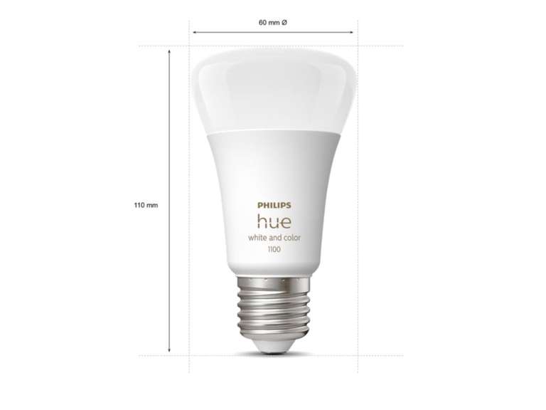 Pack découverte Philips Hue : Bridge + Ampoules connectées E27 + Lampe Hue GO + 1 Dimmer