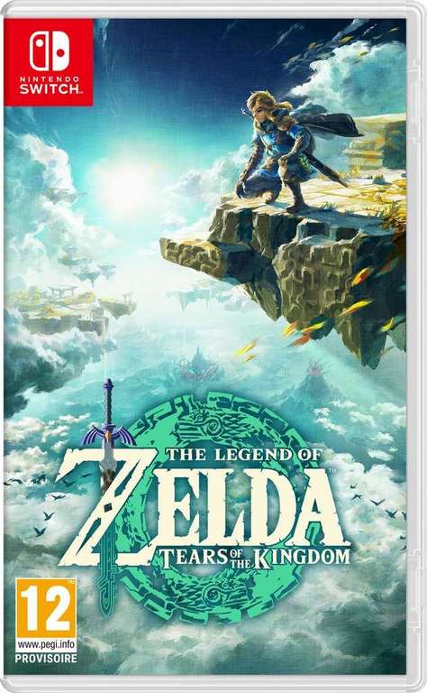 Jeu The Legend of Zelda : Tears of the Kingdom sur Nintendo Switch (+bon de 5€ utilisable dès 30€ d'achat)