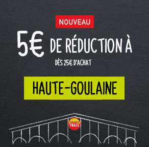 Bon de 5€ de réduction dès 25€ de courses - Haute-Goulaine (44)