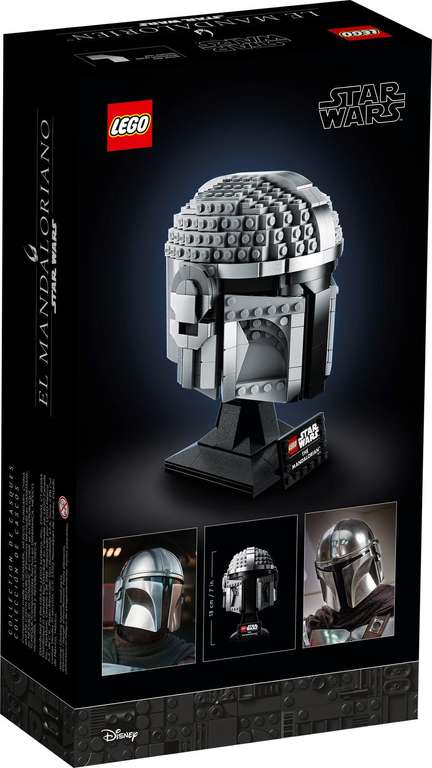 Jeu de construction Lego Star Wars 75328 - Le casque du Mandalorien (Via 12.98€ sur la Carte de Fidélité)