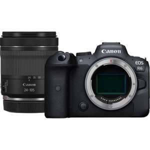 Appareil photo hybride Canon EOS R6 + objectif RF 24-105mm F4-7.1 IS STM