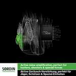 Casque antibruit Sordin Supreme Pro-X- EN 352 - Coussin en gel, Ruban de tissu & capsules noires (Vendeur Tiers)