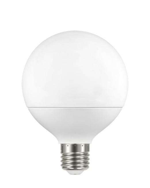 Ampoule LED plastique globe LEXMAN - 95 mm, E27, 1521lm, blanc neutre