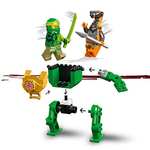 Lot de 2 Jeux de construction LEGO 71760 Ninjago L’Évolution Dragon du Tonnerre De Jay & 71757 Ninjago Le Robot Ninja de Lloyd
