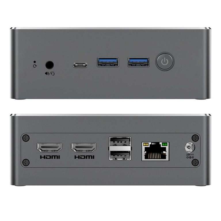 Mini PC BMAX B8 Pro (2024) - i7-1265U, 24Go RAM DDR5, SSD 1To, Iris Xe, WIFI 6, BT 5.2, Triple Display 2xHDMI+1xUSB-C, W11 Pro (Entrepôt EU)