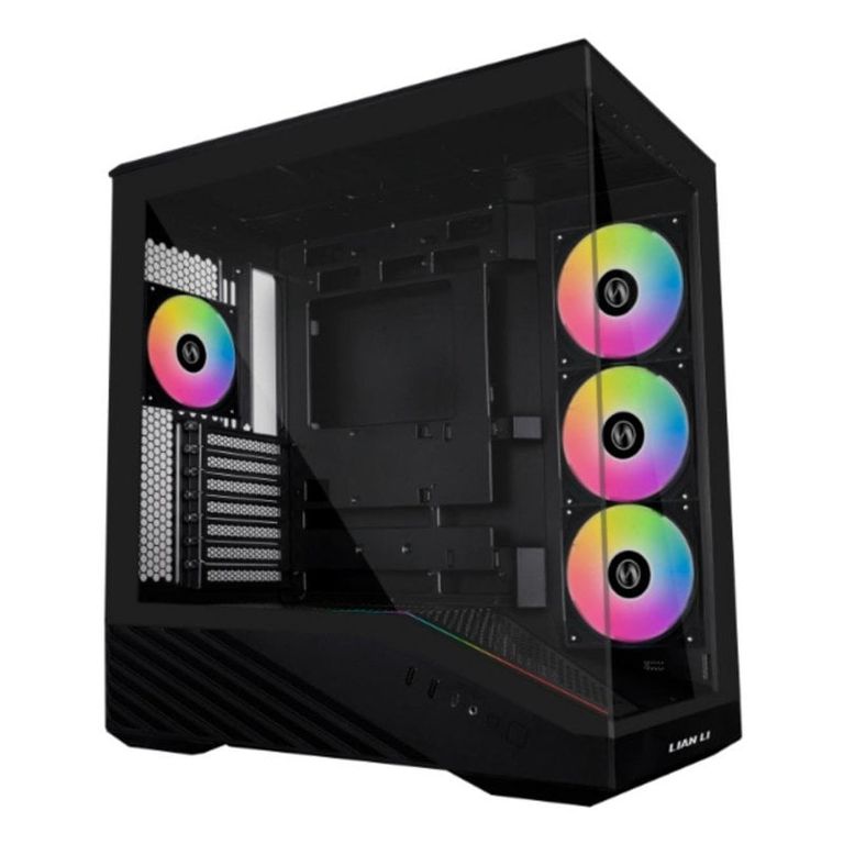 Boîtiers PC Lian Li Vector V100 ATX - Noir, Verre Trempé, ARGB