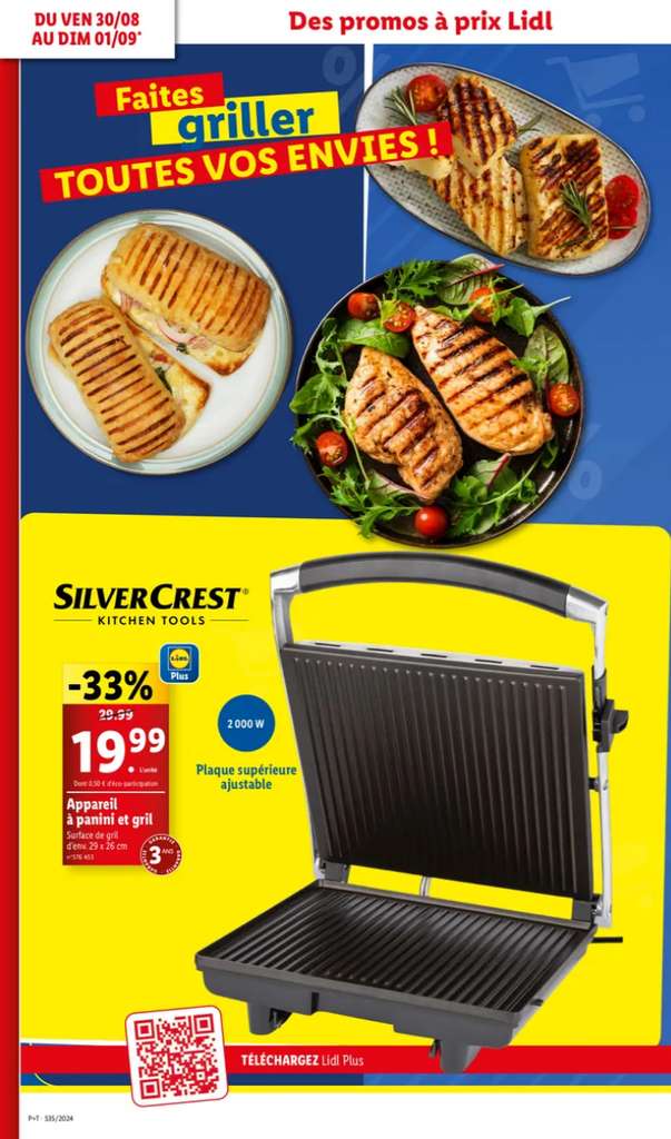 Appareil A Panini Lidl