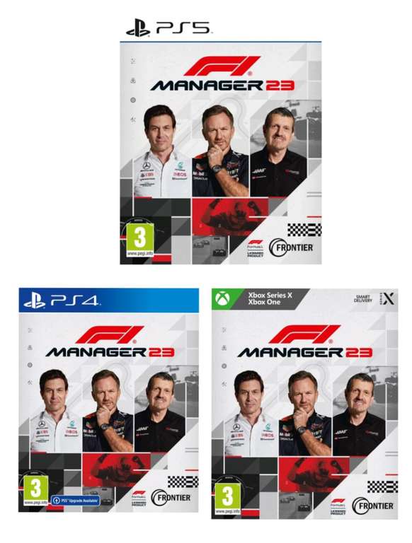 F1 manager 23 sur PS5/PS4/Xbox Series X