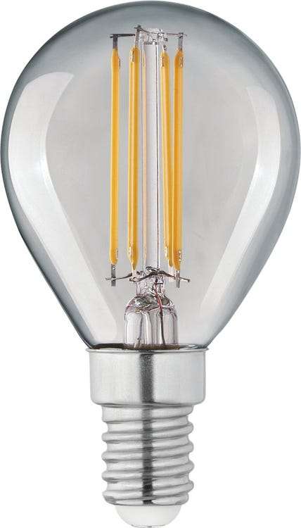 Sélection de produits en promo - Ex: Ampoule LED à filament sphérique E14 Lexman - blanc chaud, 470Lm, 4.5W (eq:40W)