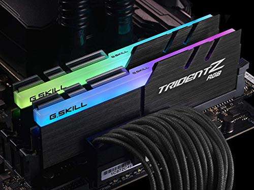 Kit mémoire G. Skill Trident Z RGB -16Go (2 x 8Go), DDR4, Kit 3200 CL16