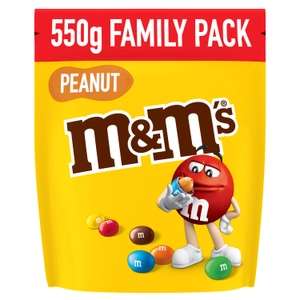 3 Paquets de cacahuètes chocolat M&M'S - 3 x 550g