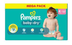 Changes Baby Dry Méga Pampers - Tailles 2 à 6 (Via 22.93€ sur la Carte de Fidélité)