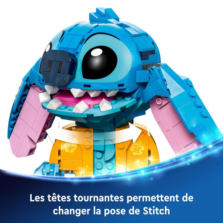LEGO Disney Stitch, Set avec Cornet de Glace (43249)