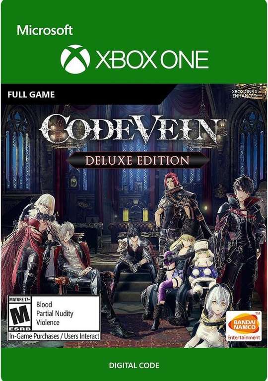 CODE VEIN Deluxe Edition sur Xbox One/Series X|S (Dématérialisé - Store Argentine)