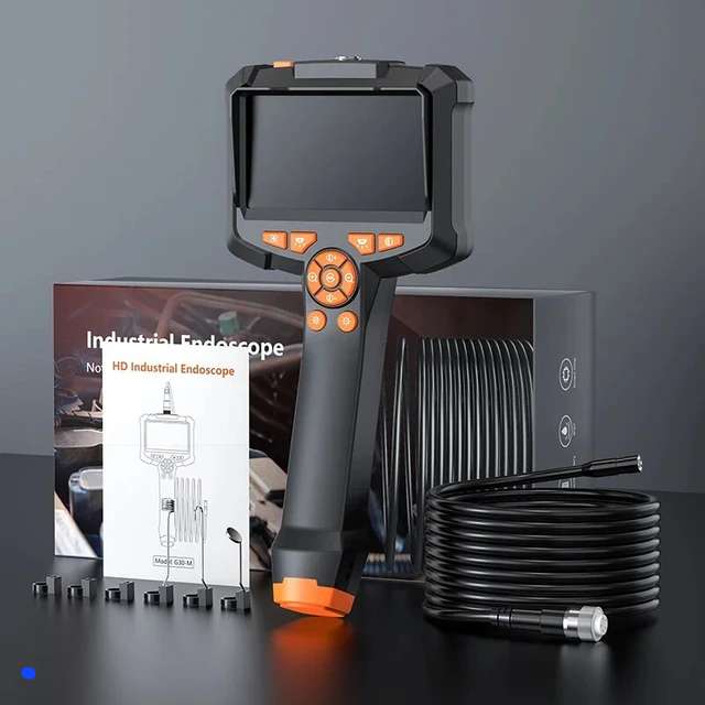 Caméra endoscopique pour l'inspection des égouts, endoscope pour voiture, etc. Objectif 8mm, IP67