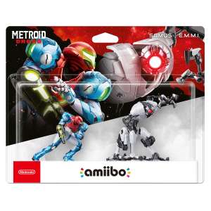 Pack Figurine Nintendo Amiibo Metroid Samus et EMMI