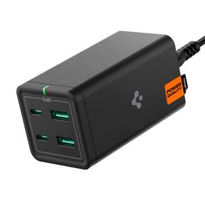 Chargeur USB-C Spigen - 120W, 4-Ports USB-C, Station de charge, 100W Via USB-C PD Type C (Vendeur tiers)