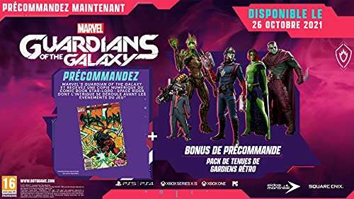 Jeu Marvel’s Guardians of the Galaxy sur PC