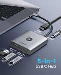 Hub USB C 5-en-1 Orico - avec HDMI 4K, 2 USB-A 2.0, 1 USB-A 3.0, PD 60W, Adaptateur USB C vers HDMI (vendeur tiers)