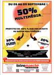 30% offerts en bon d'achat + 20% crédités sur la carte de fidélité sur le rayon Multimédia - Maiche & Morteau (25)