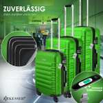 Set de 3 valises à Coque Dure Kesser - M, L, XL (Vendeur Tiers)
