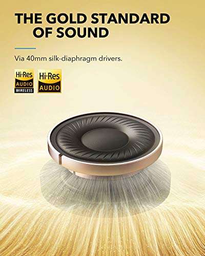 Casque audio sans-fil à réduction de bruit active Anker Soundcore Life Q35 - Noir ou Bleu (vendeur tiers)