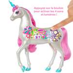 Jouet Barbie dreamtopia licorne Arc en ciel