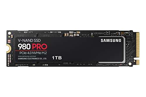 [Prime BE] SSD interne M.2 NVMe 4.0 Samsung 980 Pro (MZ-V8P1T0BW) - 1 To, TLC, DRAM, Jusqu'à 7000-5000 Mo/s (Frontaliers Belgique)