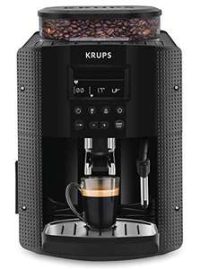 [Prime] Machine à expresso automatique avec broyeur à grains Krups Essential YY8135FD - 1.7L, 1450W, Noir