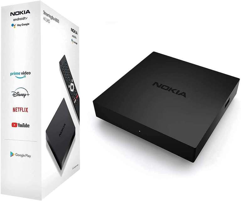 Box TV multimédia Nokia Streaming Box - 4K UHD, HDR, H.265